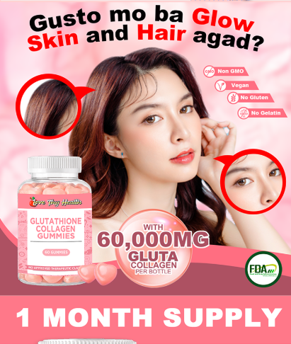 COLLAGEN GLUTATHIONE GUMMIES 1000MG/60 Gummies