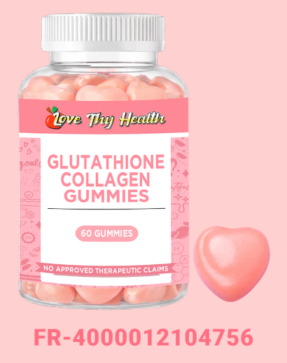 COLLAGEN GLUTATHIONE GUMMIES 1000MG/60 Gummies