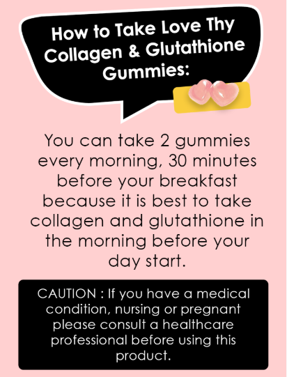 COLLAGEN GLUTATHIONE GUMMIES 1000MG/60 Gummies