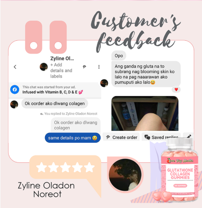 COLLAGEN GLUTATHIONE GUMMIES 1000MG/60 Gummies